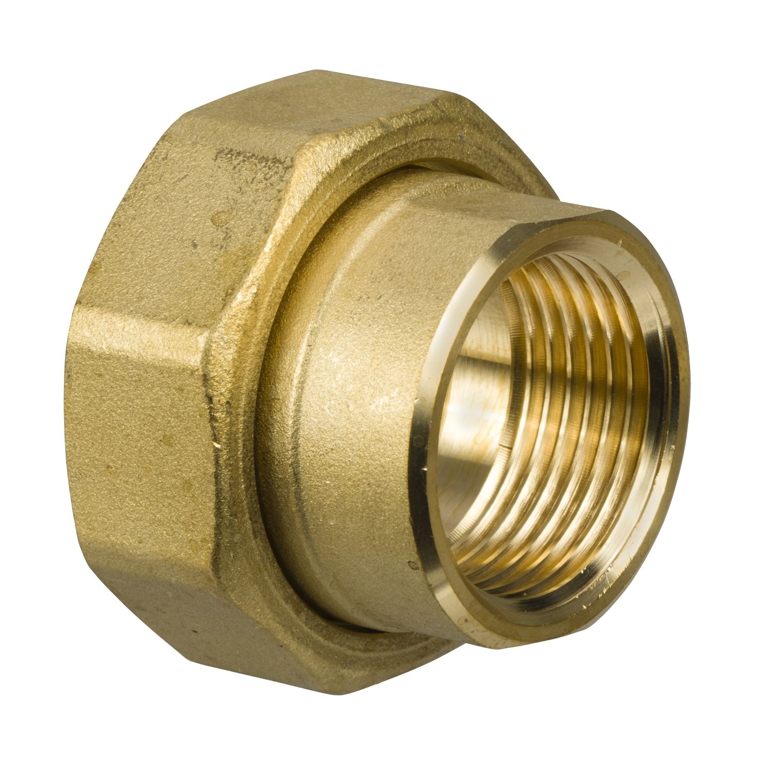 Picture of 2xDN32 Internal Threaded End Connections with Fibre Gaskets, G 1.1/2 to valve, Rp 1 (Internal) to pipe.