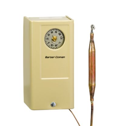 Picture of TC Series Single Bulb Thermostat, 2-Position, Single Stage, -40-120 F, 8 Inches Capillary