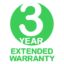 Picture of Extended warranty, for human machine interface ranges, HMI25 type, 3 years
