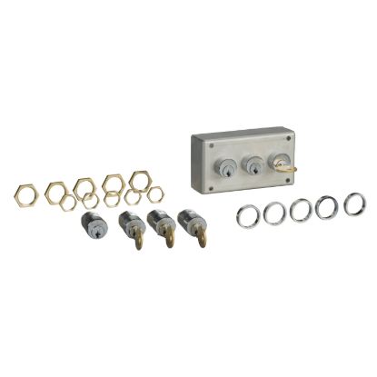 Picture of Locking kit, SM6-24, SM6-36, spare part, mechanical interlock, flat