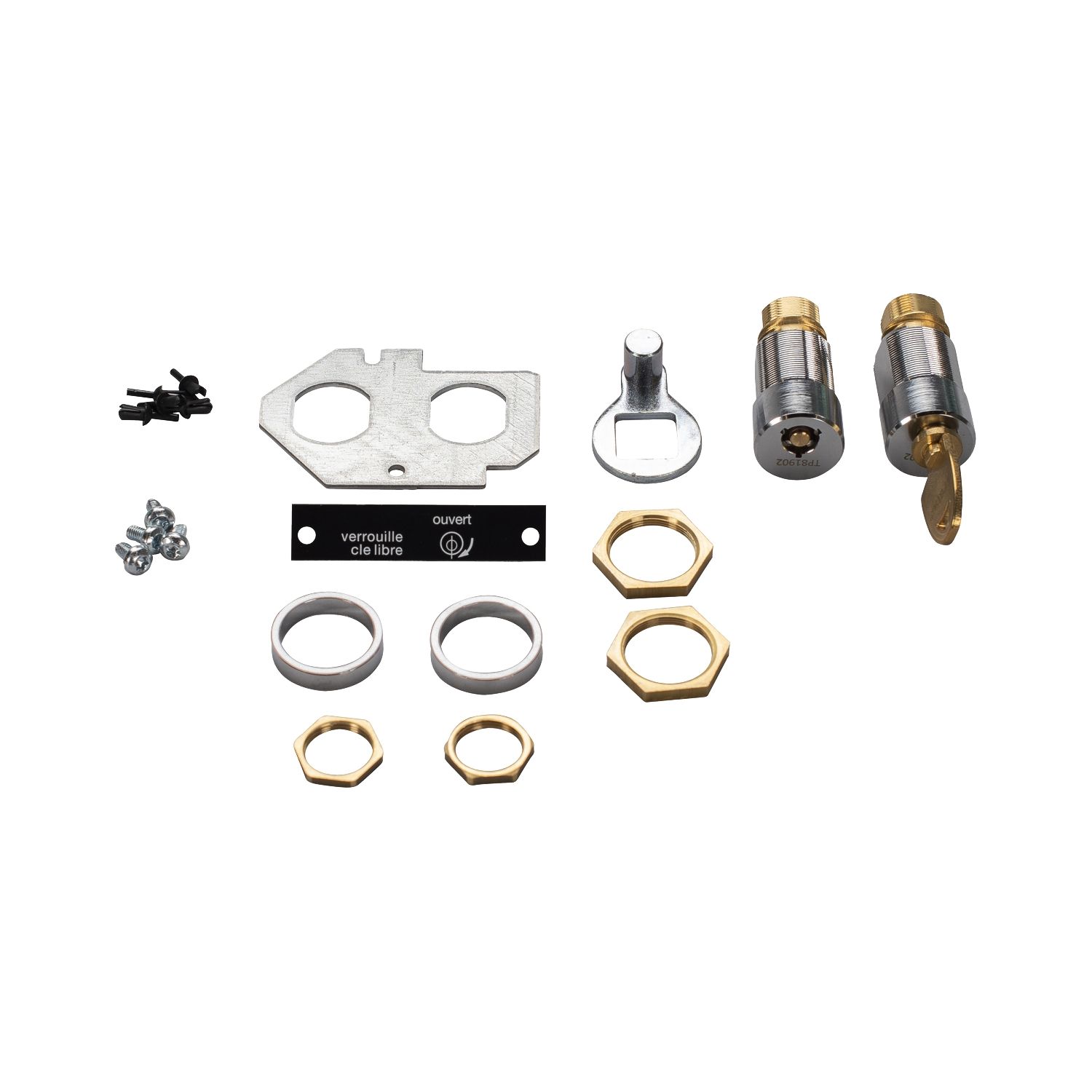 Picture of Locking kit, SM6-24, spare part, mechanical interlock, tubular, A3/A4 plate