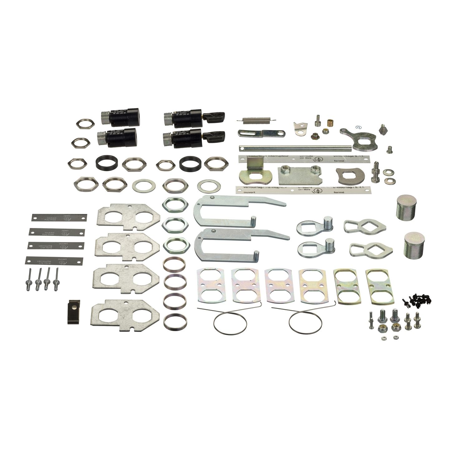 Picture of Lock+adaptation kit, Spare part,SM6-24, cubicle,disconnector,tubular,P1