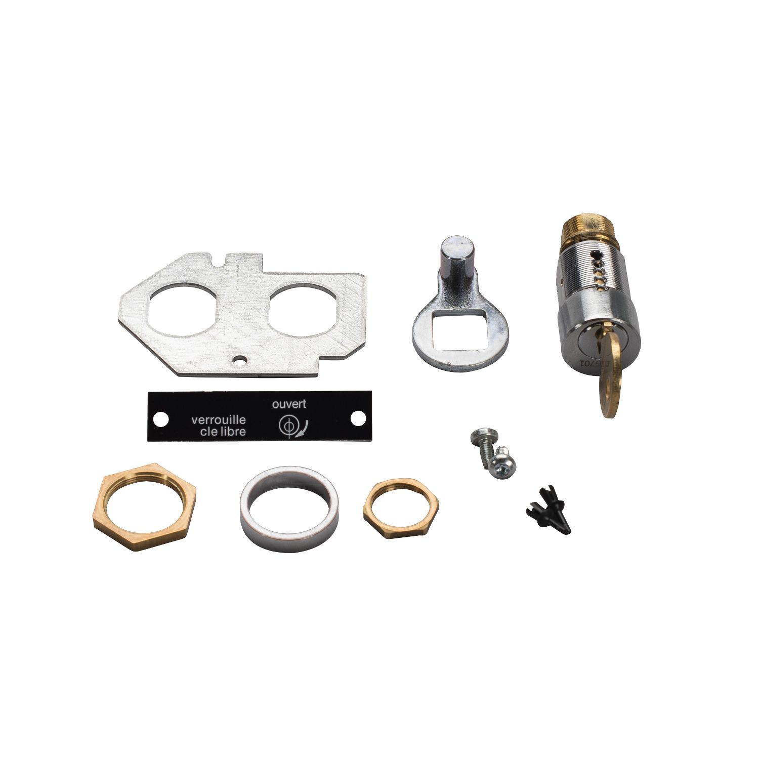 Picture of Lock+adaptation kit, Spare part,SM6-24, cubicle,switch,earthing switch,disconnector,flat