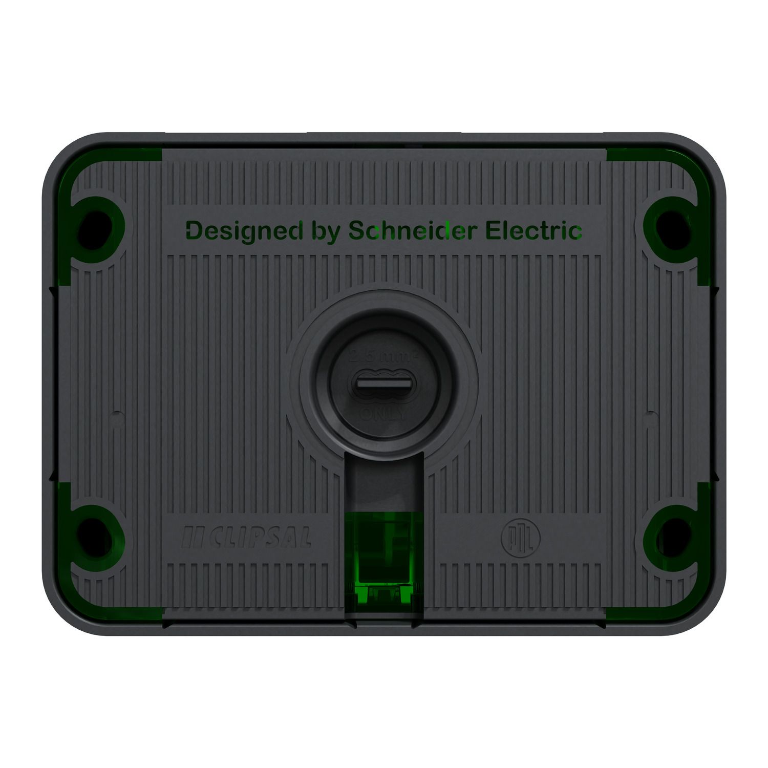 Picture of Single Switched Socket Outlet with timer, Clipsal Iconic Outdoor, 10A, 250V