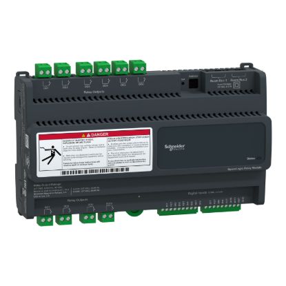 Picture of 10 channel relay expansion module, SpaceLogic RP Expansion Modules, 10 relay outputs, 12 digital inputs