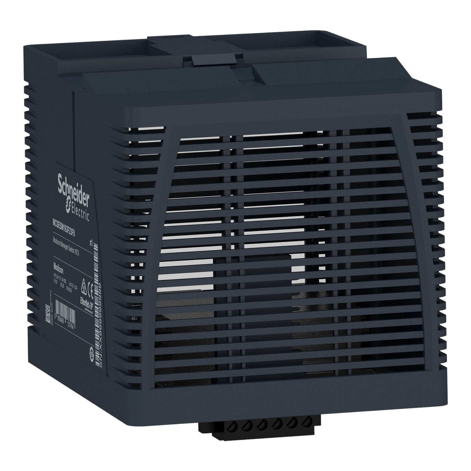 Picture of network switch, Modicon Networking, managed, 16 ports for copper