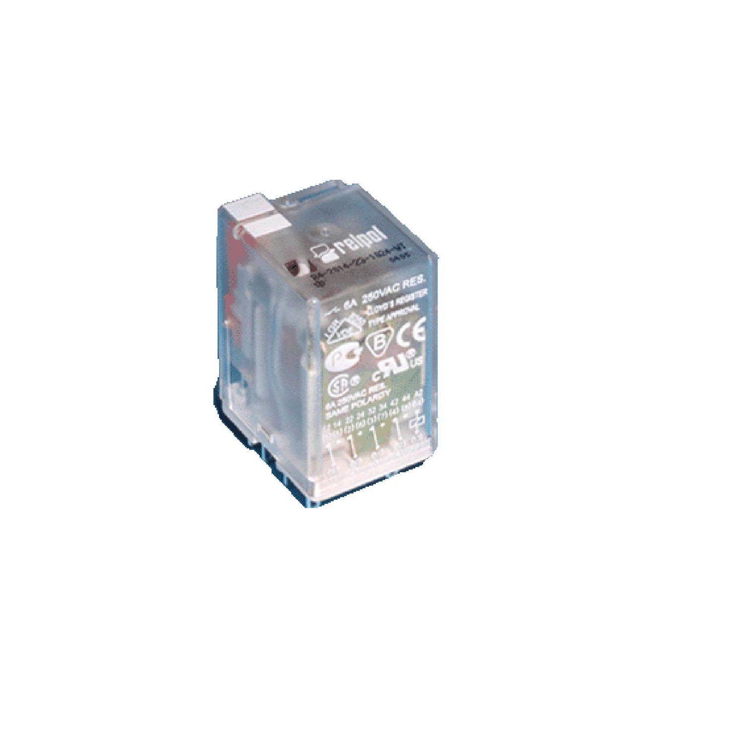 Picture of Electromechanical relay, SM6-24, SM6-36, spare part, 5A, 48 to 60VDC, indoor