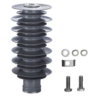 Picture of Surge arrester, SM6-24, spare part, 10 kA, 21 kV, modular, electrical distribution network.