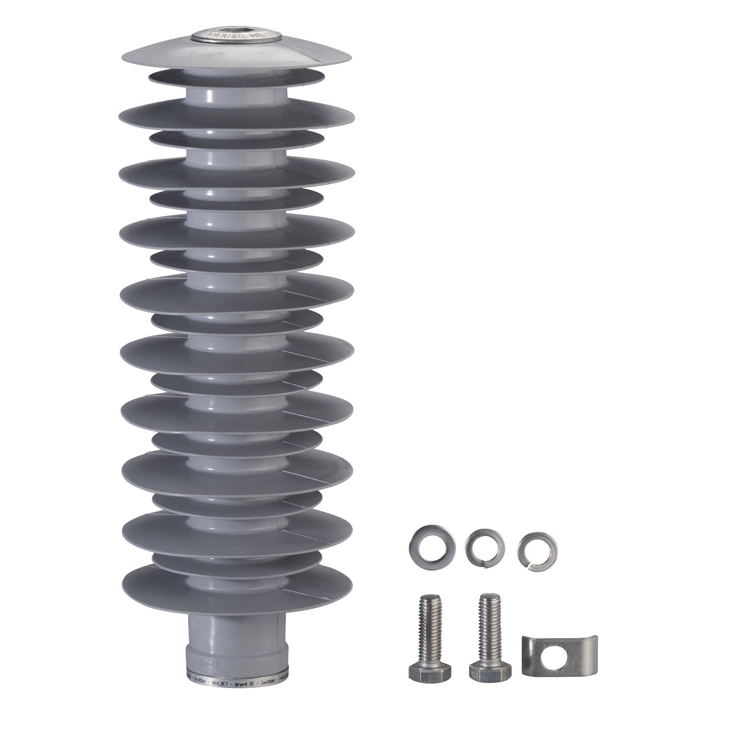 Picture of Surge arrester, SM6-24, spare part, 10 kA, 30 kV, modular, electrical distribution network.