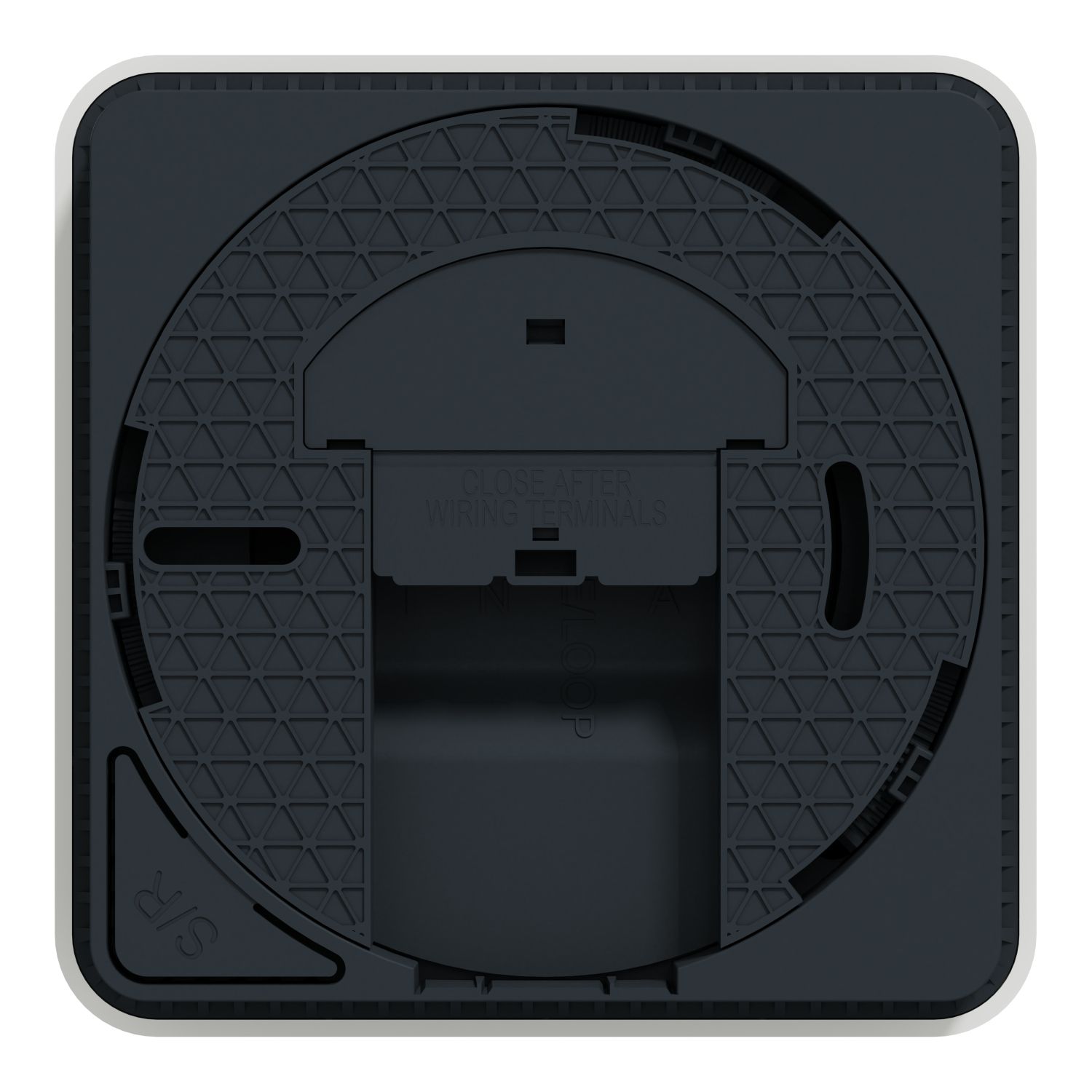 Picture of Smoke Alarm, Clipsal Wiser, 230V, IP20, Square, White