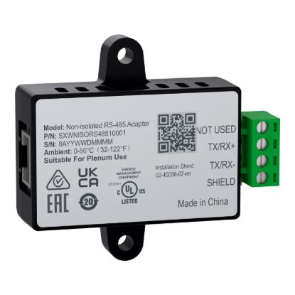 Picture of Non-isolated RS-485 adapter, SpaceLogic