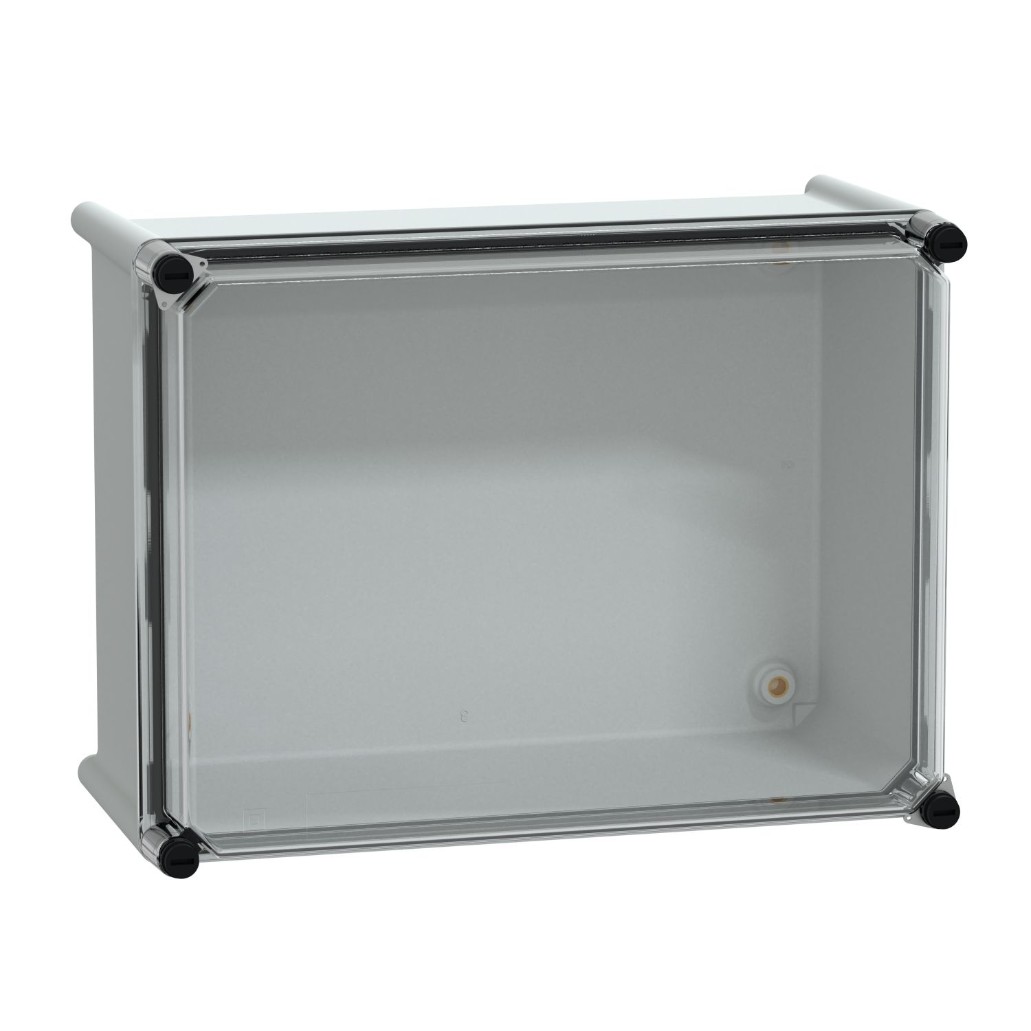 Picture of Enclosure, EVlink Pro AC, Metal, IP66, pedestal mount in metallic kit enclosure, for 25mm² to 35mm² cable