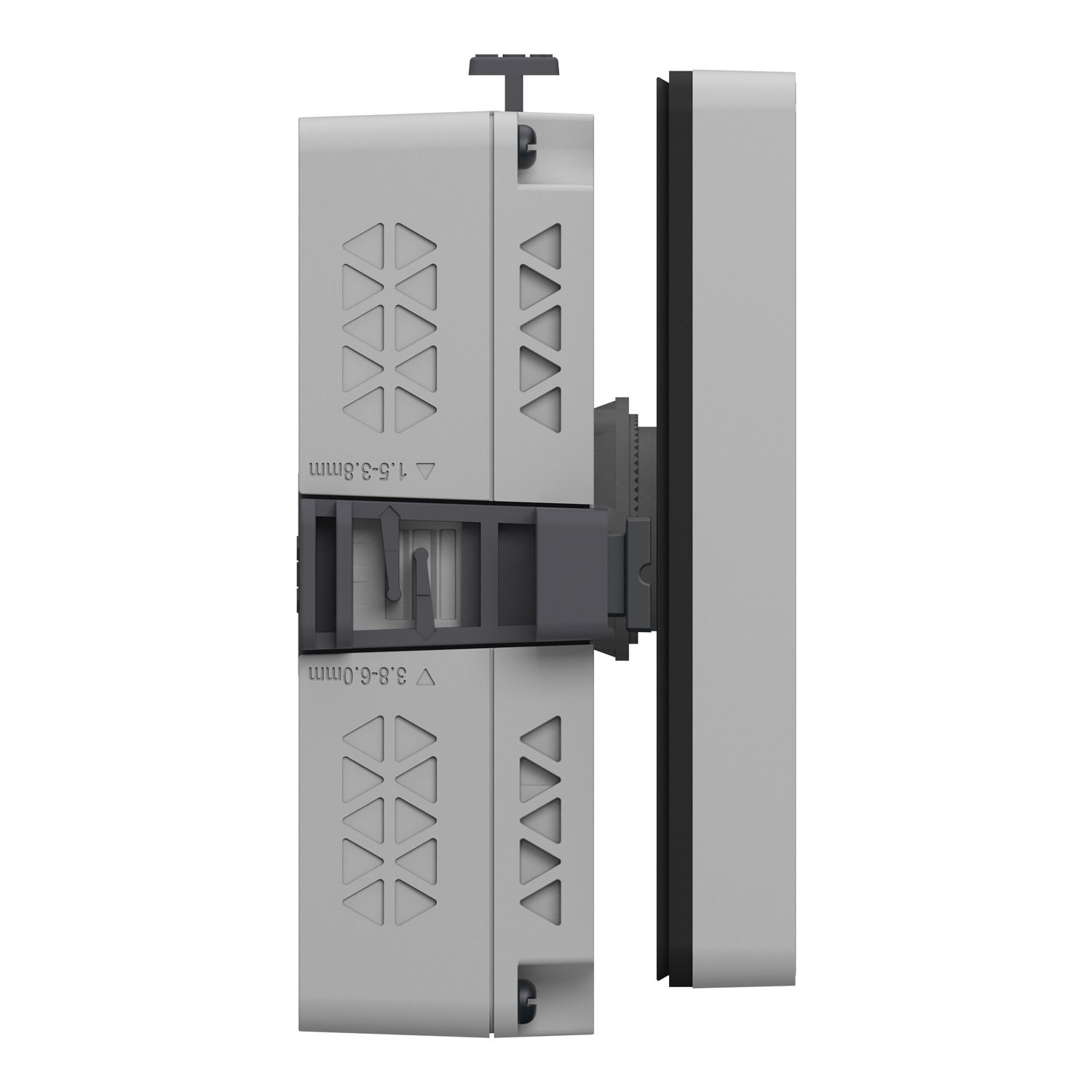 Picture of Basic touch panel modular terminal, Proface STM6000, GP-ProEX, 4"W display, 1 COM, 2 Ethernet, 24V DC