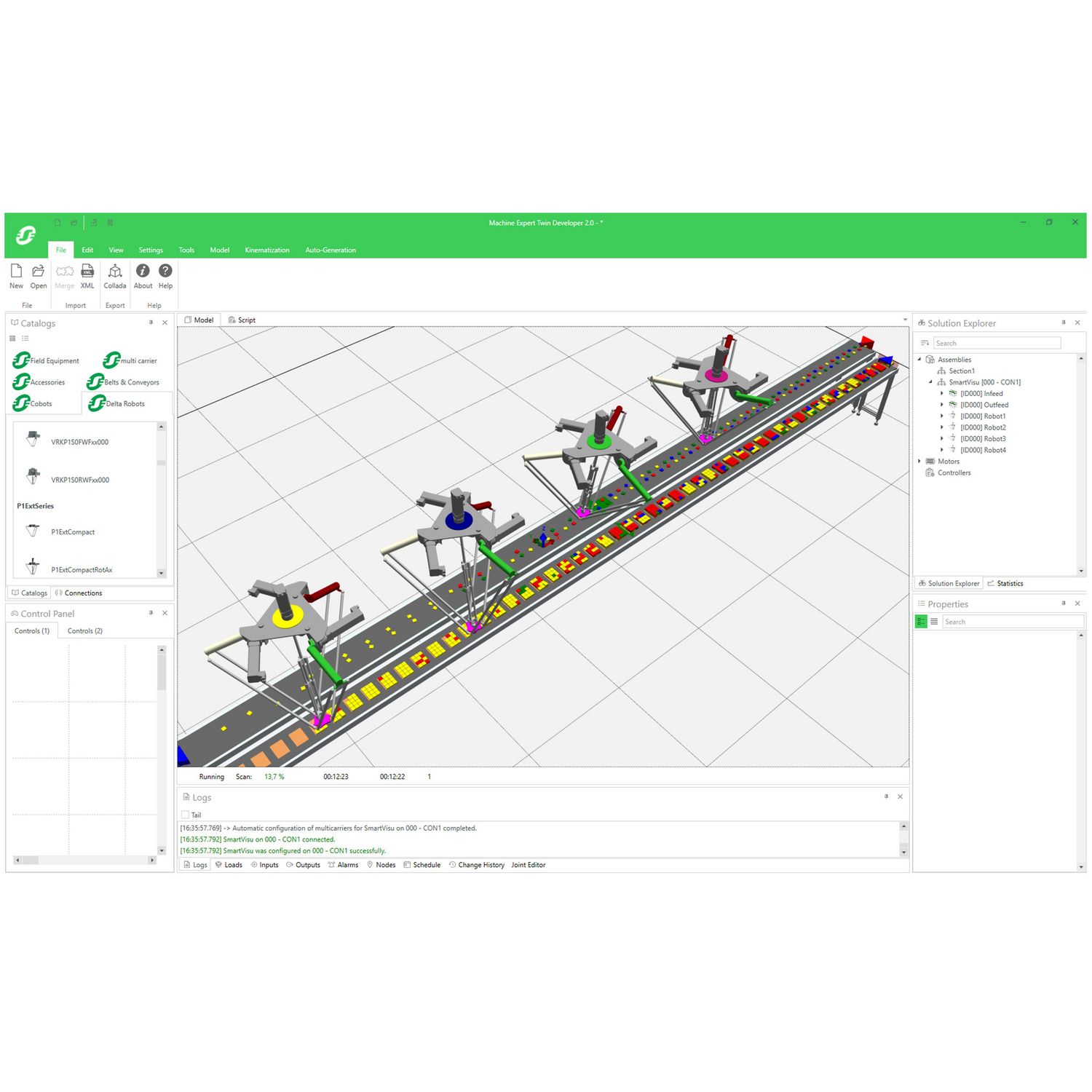 Picture of license, Ecostruxure Machine Expert Twin, developer, floating, annual, single, 1 user, 100 objects