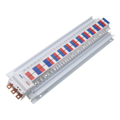 Picture of MSC Chassis 3PH, Acti9, 400A, Hybrid 18/27mm, 72 Poles, Top or Bottom Feed