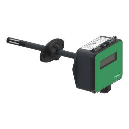 Picture of Humidity sensor, SpaceLogic Sensors, SHD2 Series, LCD display, BACnet, Modbus, temperature transmitter