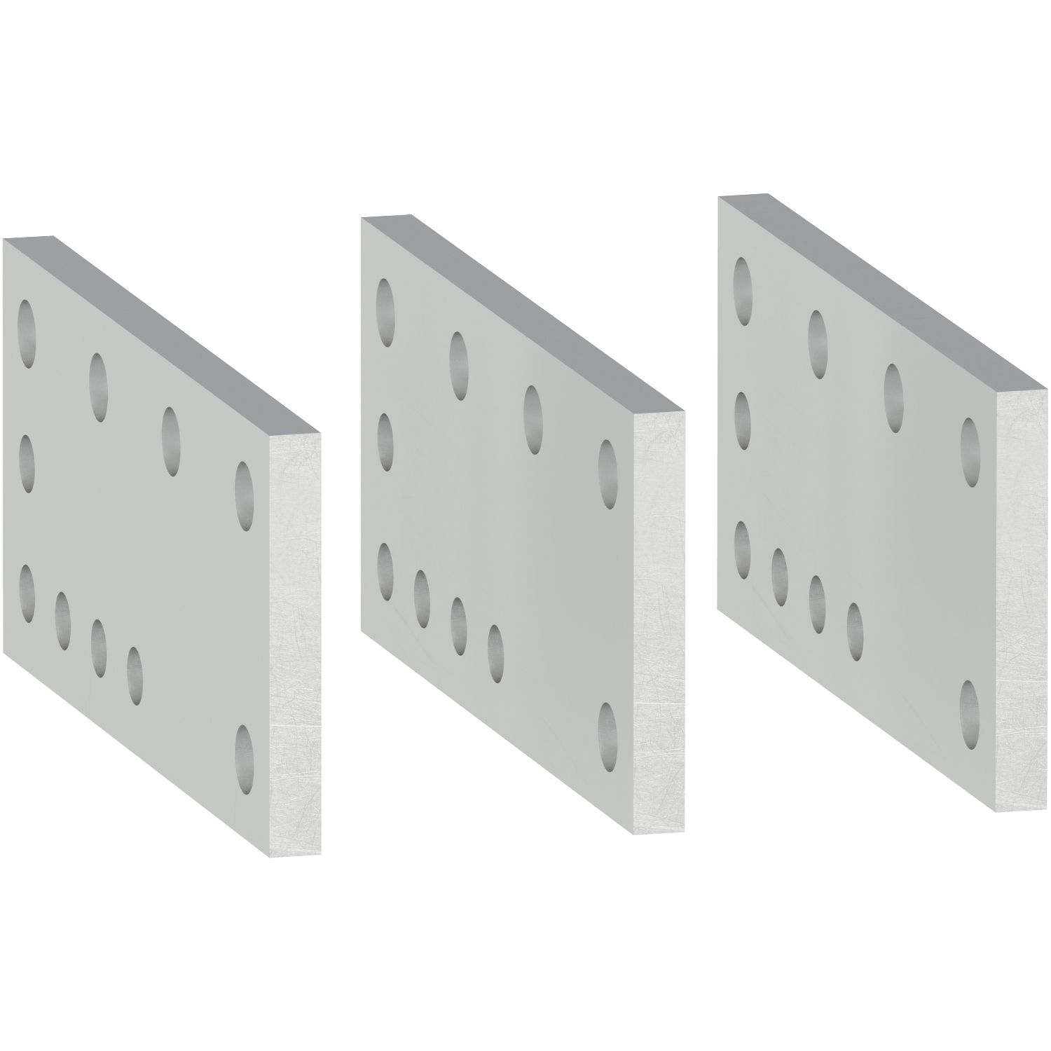 Picture of Power connections, MasterPact NT, chassis, spare part, drawout, fixed, connection up to 4 cables with lugs, set of 3 parts