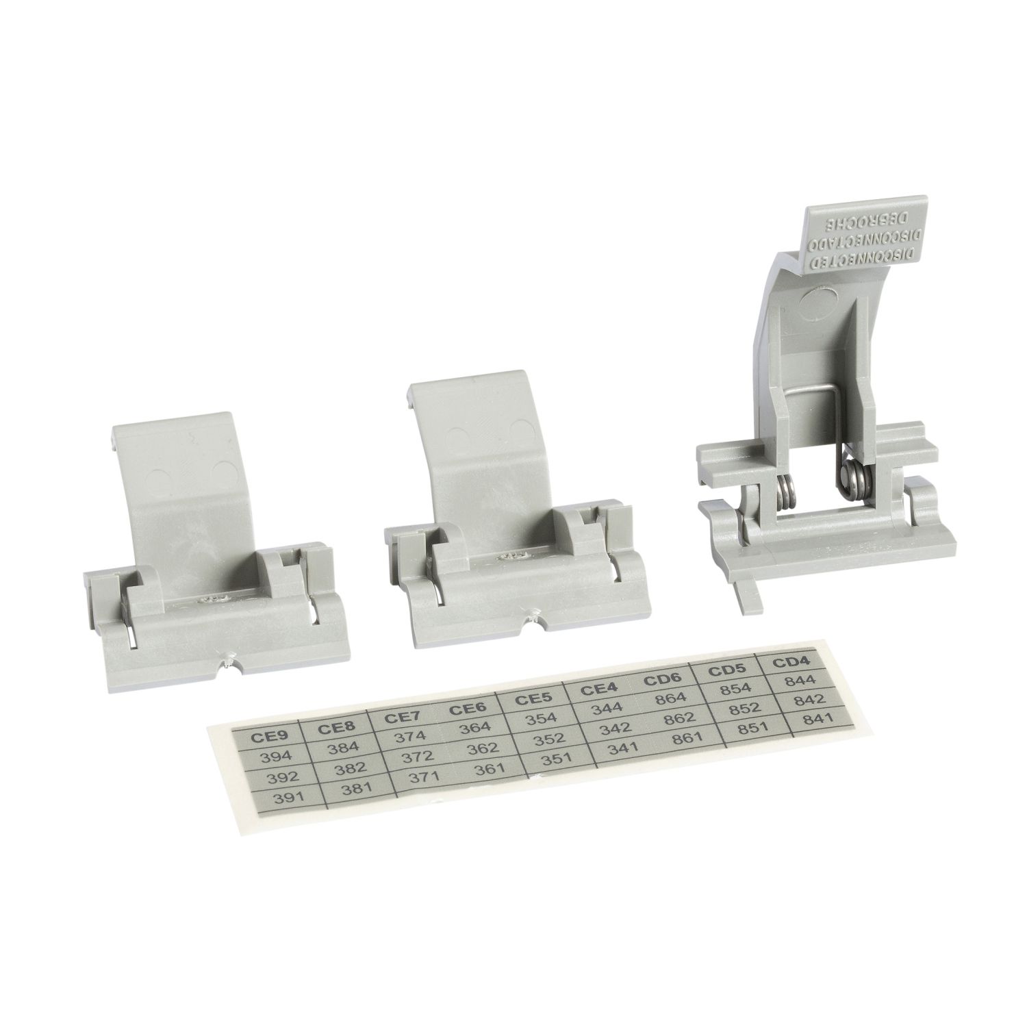 Picture of Auxiliary contact, MasterPact NW, MasterPact NT, chassis, spare part, drawout, actuator, additional carriage switches