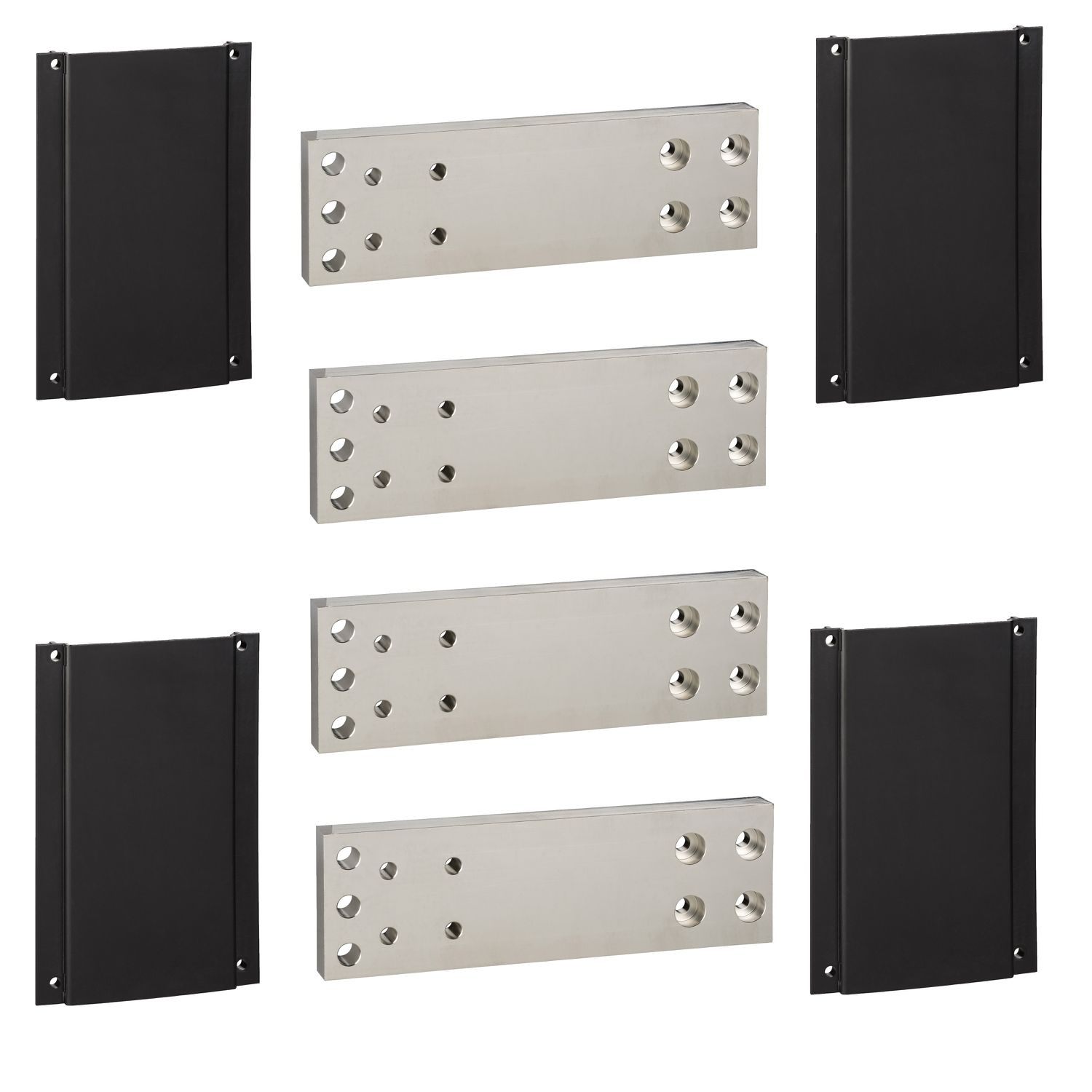 Picture of Power connections, MasterPact NW, frame, spare part, 4 poles, fixed, 800A to 1600A, bottom mounting, 4 parts