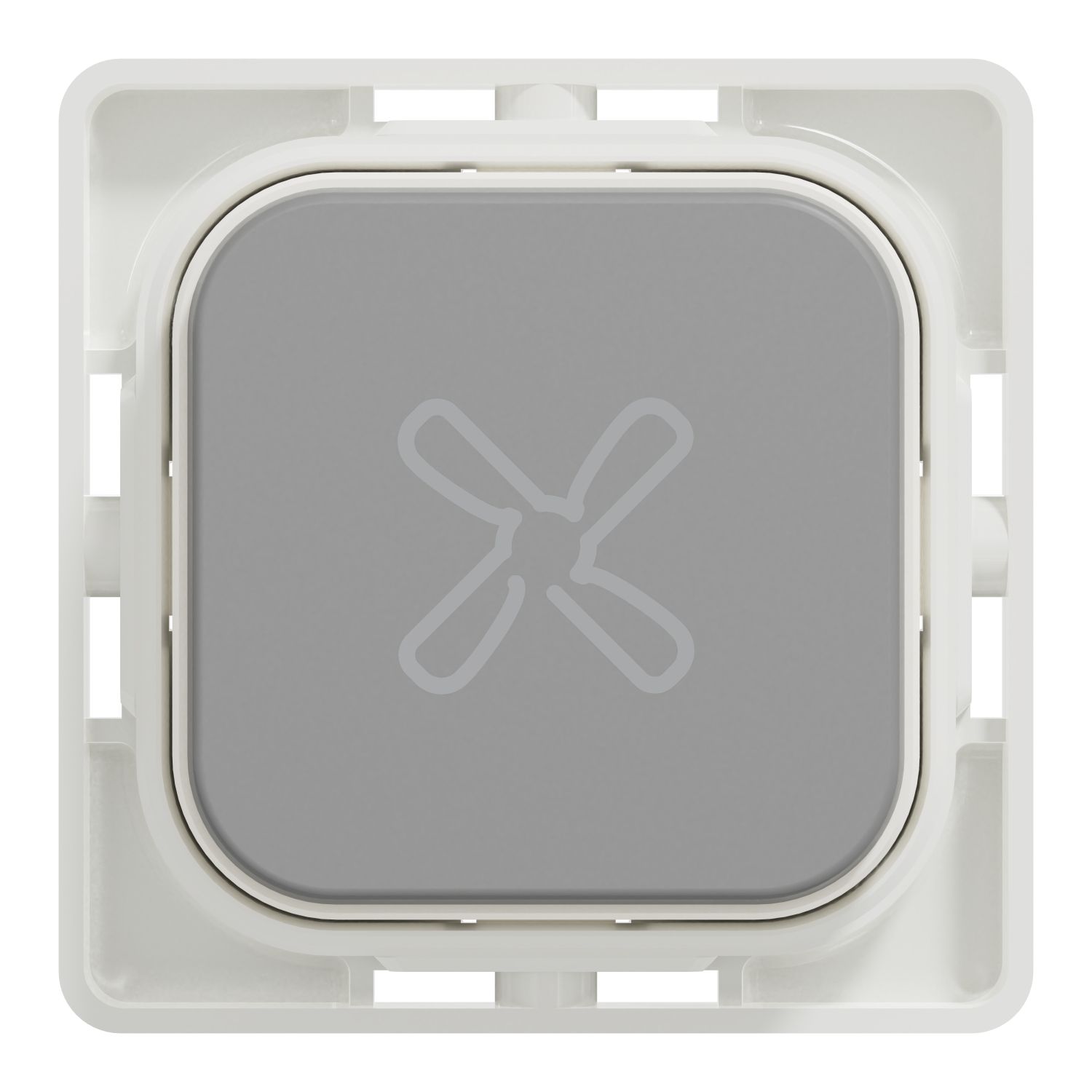 Picture of Push Button Assembly, Clipsal Iconic, Fan