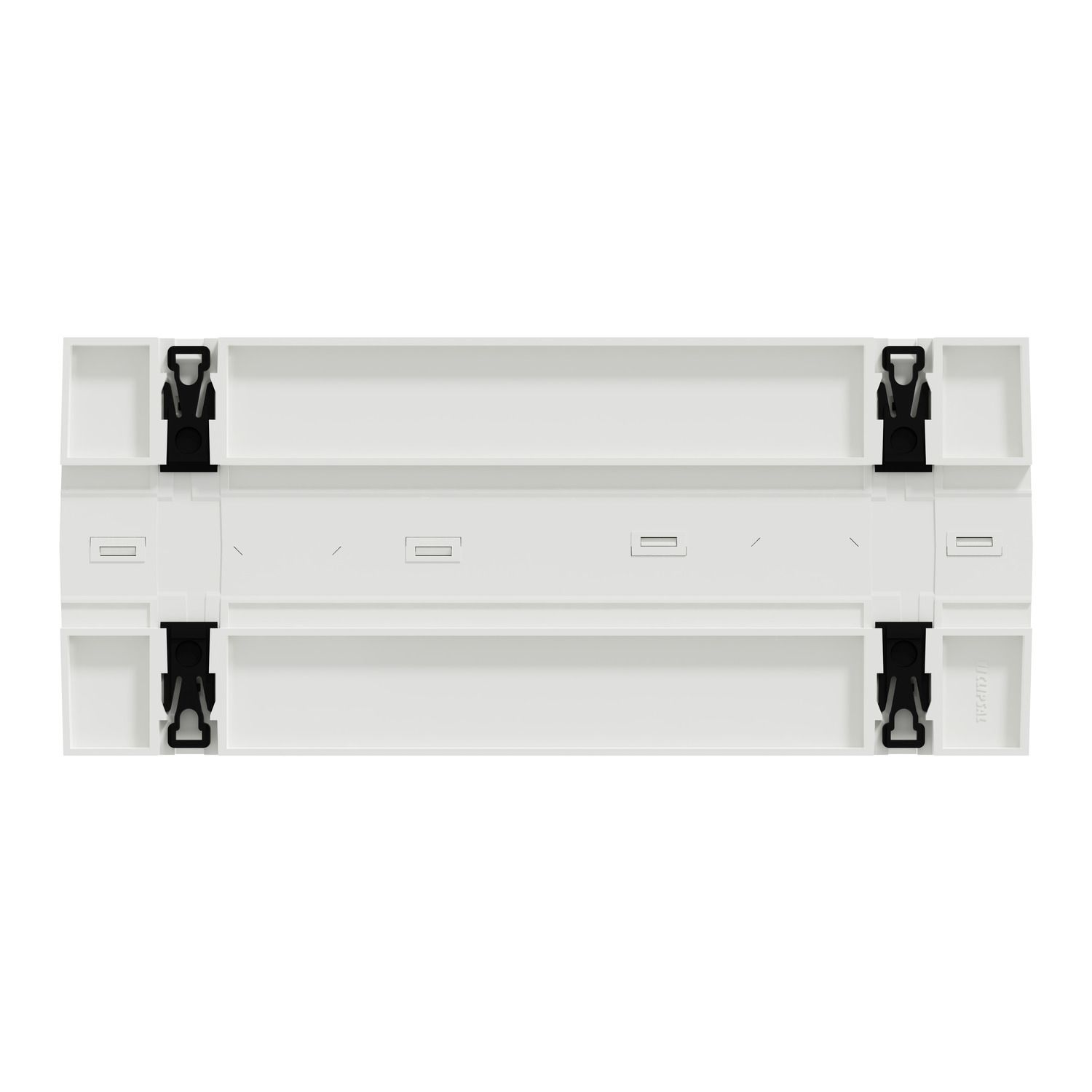 Picture of Dimmer, SpaceLogic C-Bus, 4 channel, 2A per channel, DIN rail mount, inbuilt switchable C-Bus power supply, white
