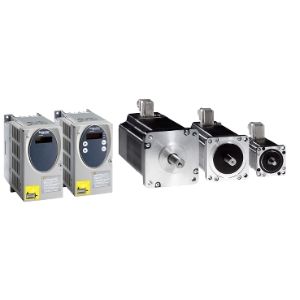 The picture of Lexium SD3 & Motors