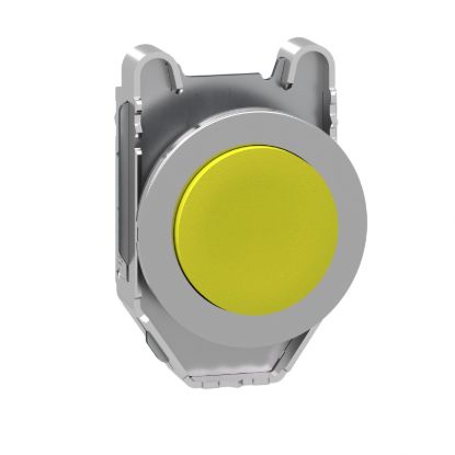 Picture of Head for non illuminated push button, Harmony XB4, flush mounted orange projecting pushbutton
