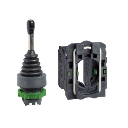 Picture of Joystick controller, Harmony XB5, 22mm, 2 direction, stay put, 1NO per direction
