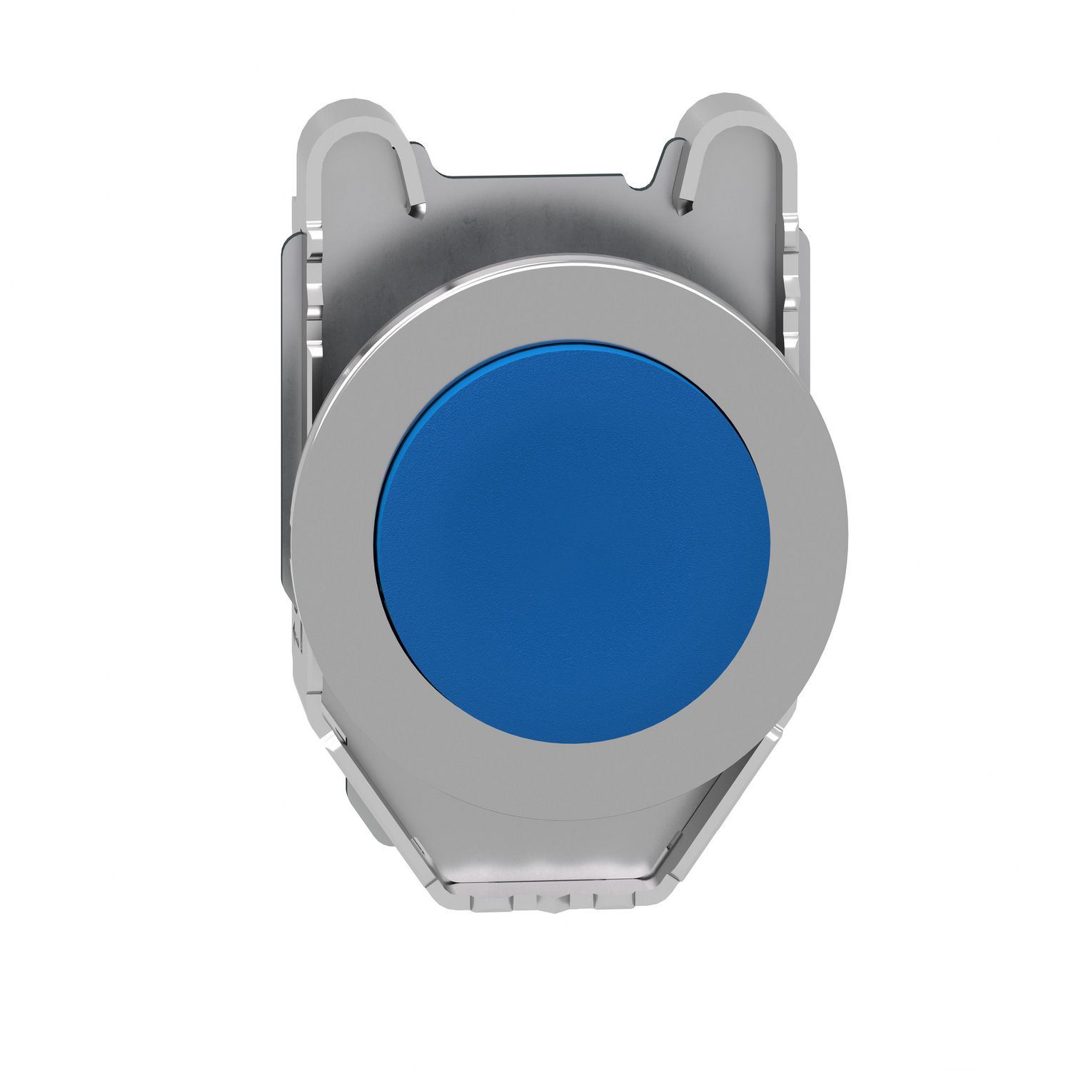 Picture of Head for non illuminated push button, Harmony XB4, flush mounted blue projecting pushbutton push