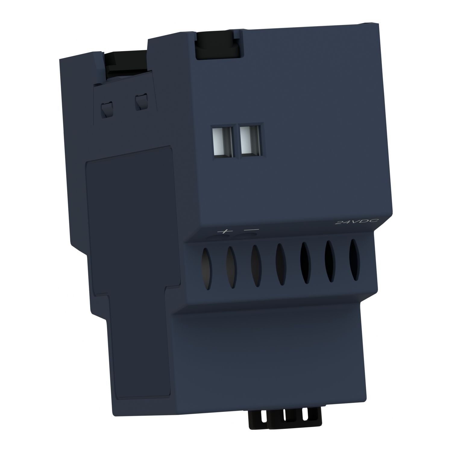 Picture of Configurable receiver, Harmony XB5R, 4 PNP, 2 buttons, 6 indicating LEDs, monostable, 24V DC