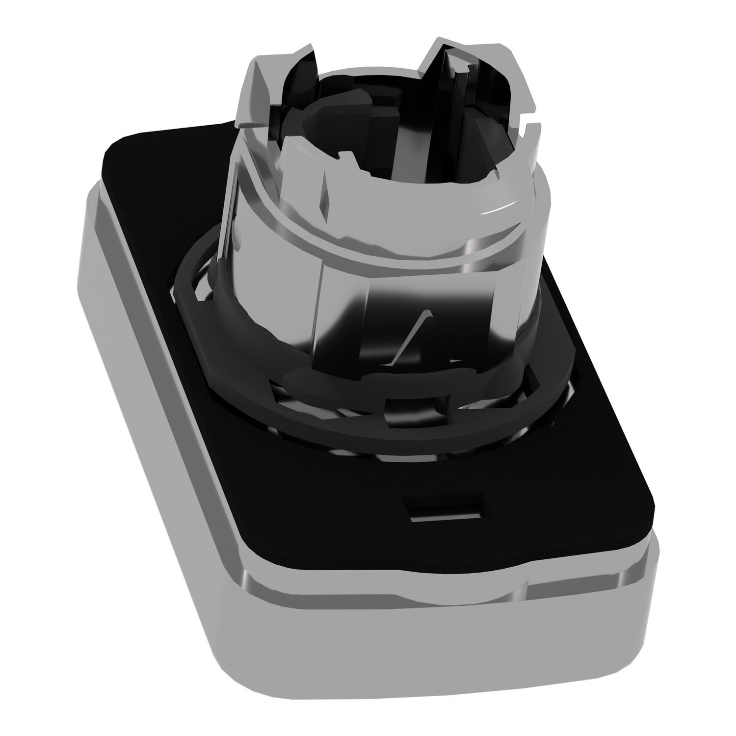 Picture of Head for double headed push button, Harmony XB4, metal, 22mm, without cap