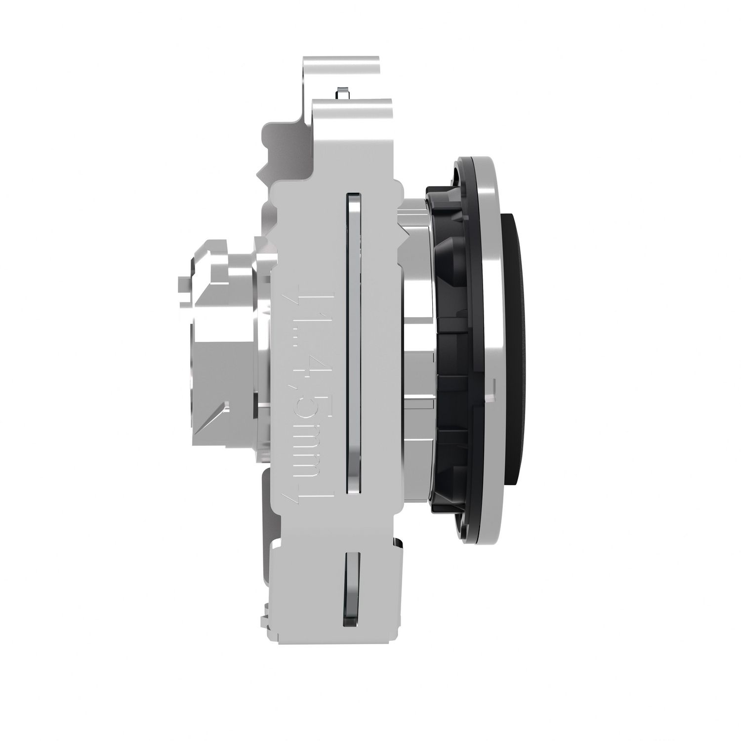 Picture of Head for non illuminated push button, Harmony XB4, flush mounted black projecting pushbutton