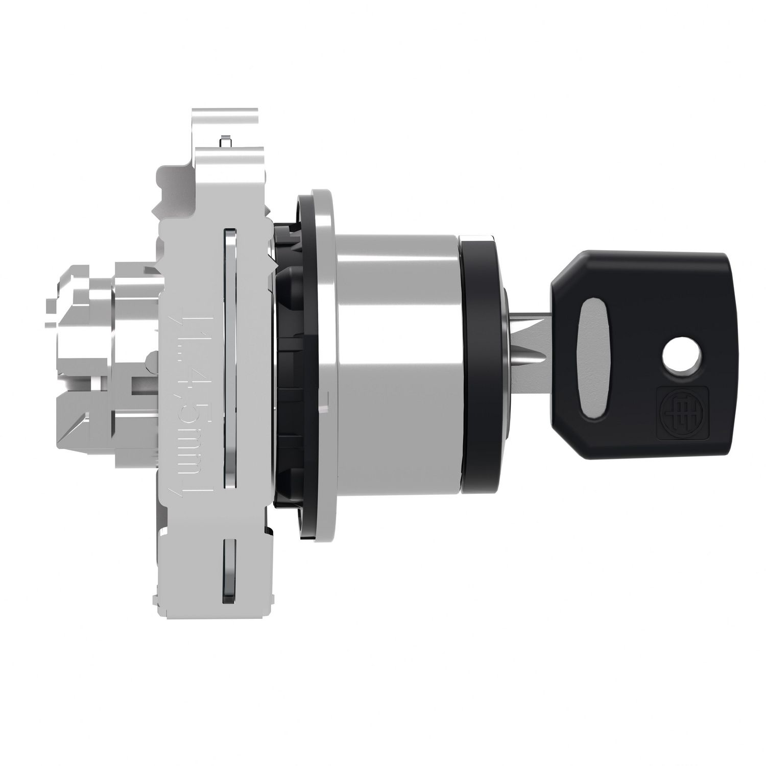 Picture of Head for key selector switch, Harmony XB4, flush mounted, 455, 3 positions, stay put