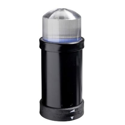 Picture of Indicator bank, Harmony XVB, illuminated unit, plastic, clear, 70mm, integral flash discharge tube, 5joule, 230V AC