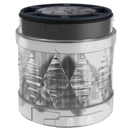 Picture of Illuminated LED unit for modular tower lights, Harmony XVU, multi-color, Ø60, steady/blinking/flashing/rotating, IP65, 24 V AC/DC