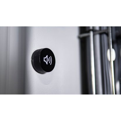 Picture of Annunciator, Harmony XB5, Illuminated buzzer, plastic, red, 22mm, continuous or intermittent tone, 110...120V AC DC