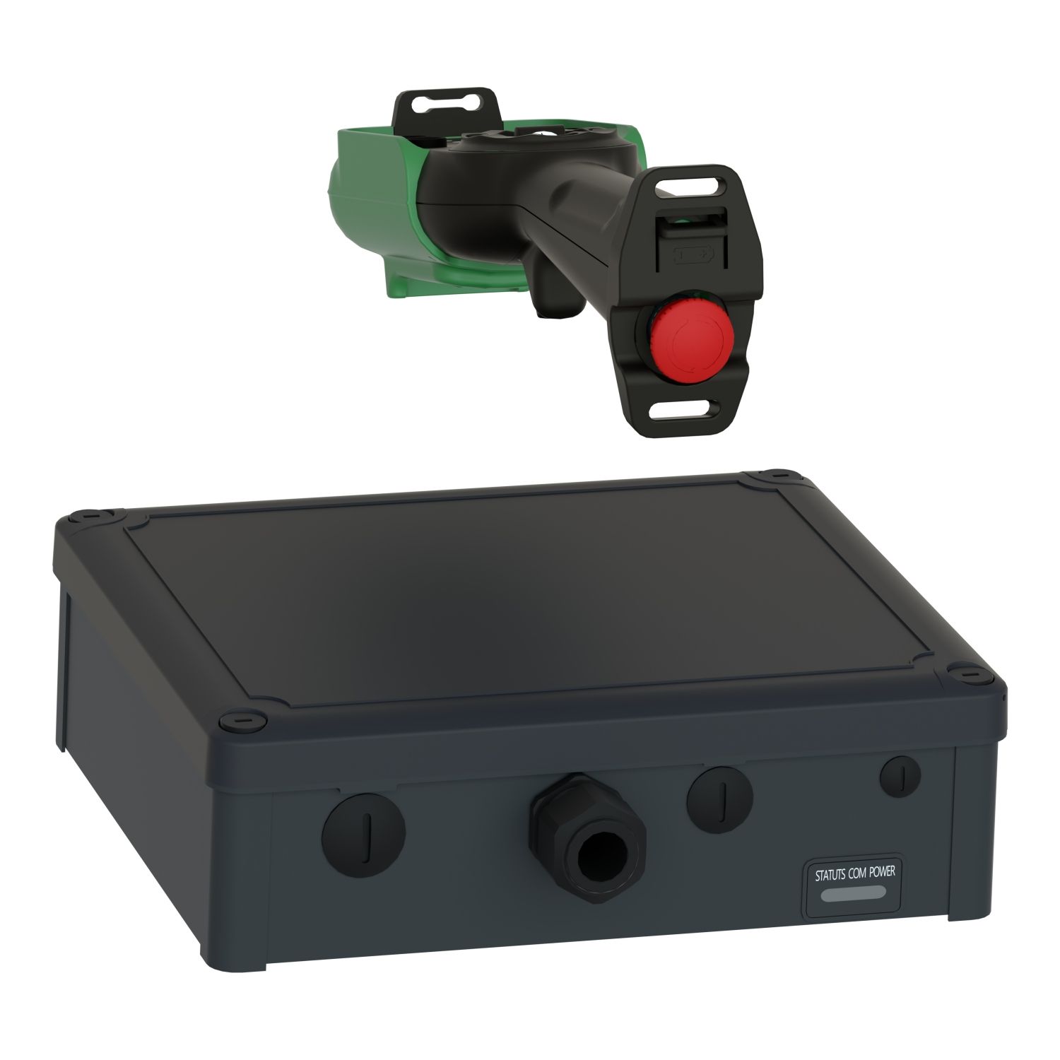 Picture of Standard, Harmony eXLhoist, system with charger, shoulder belt, cable USB/RJ45 and config software