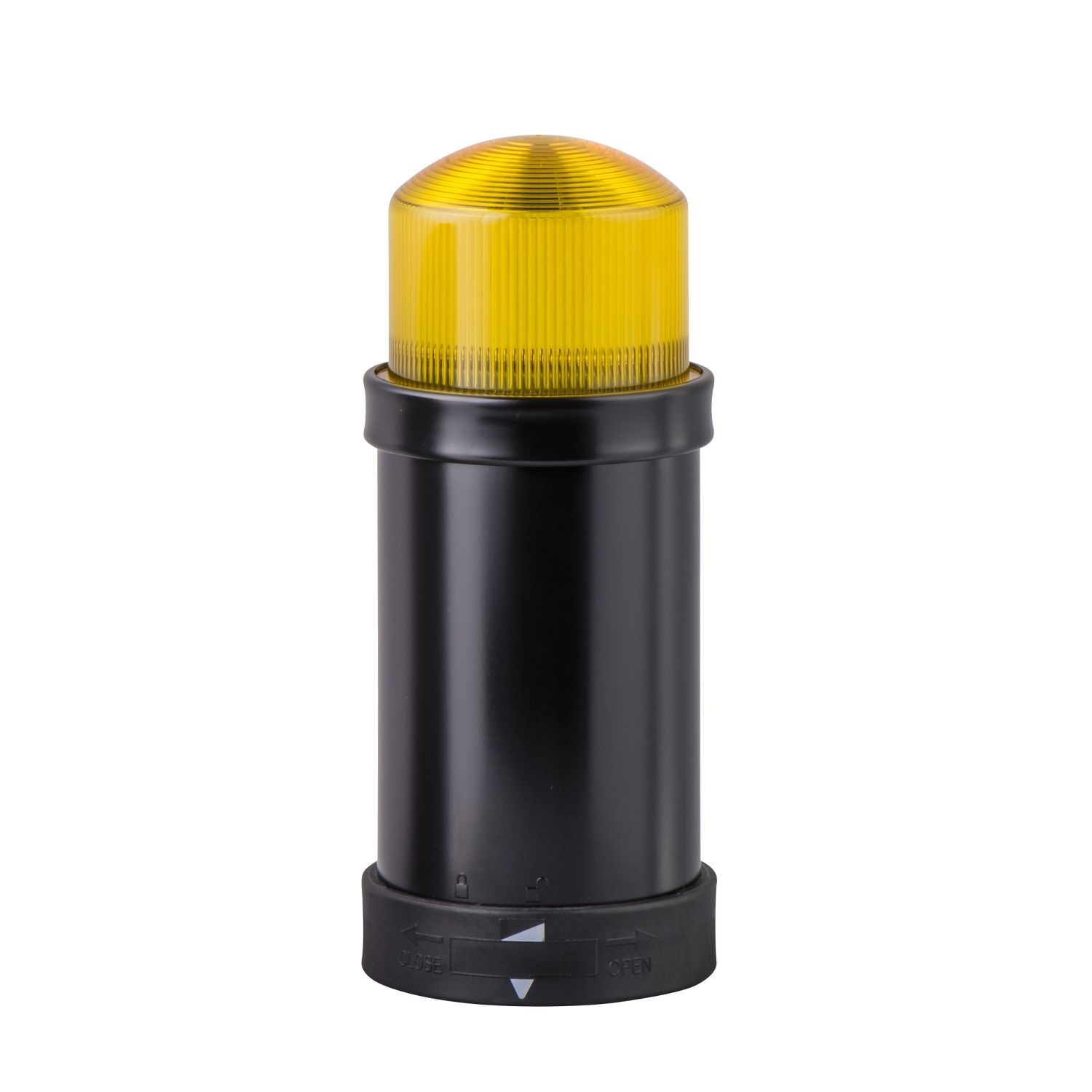 Picture of Indicator bank, Harmony XVB, illuminated unit, plastic, yellow, 70mm, integral flash discharge tube, 5joule, 230V AC