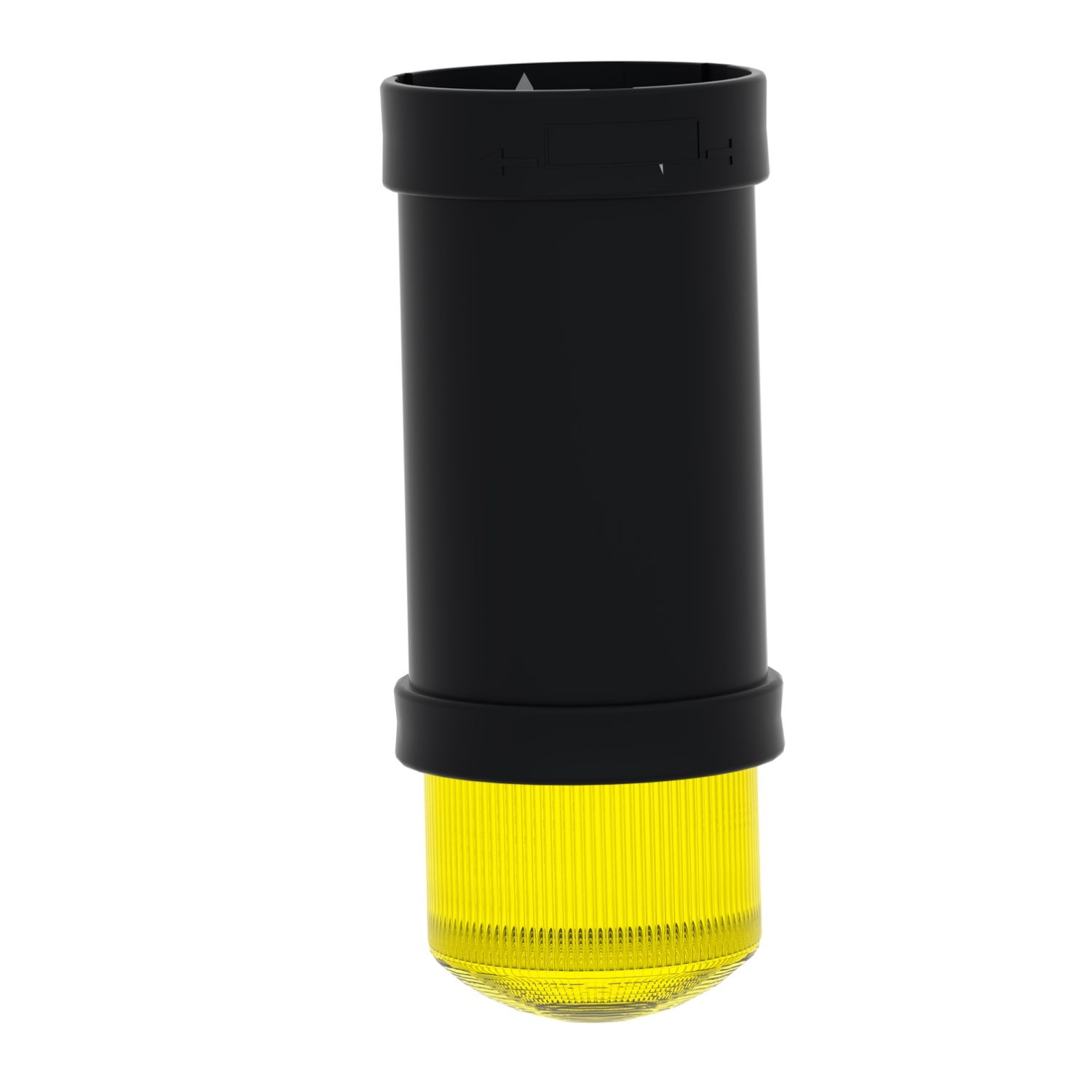 Picture of Indicator bank, Harmony XVB, illuminated unit, plastic, yellow, 70mm, integral flash discharge tube, 5joule, 230V AC