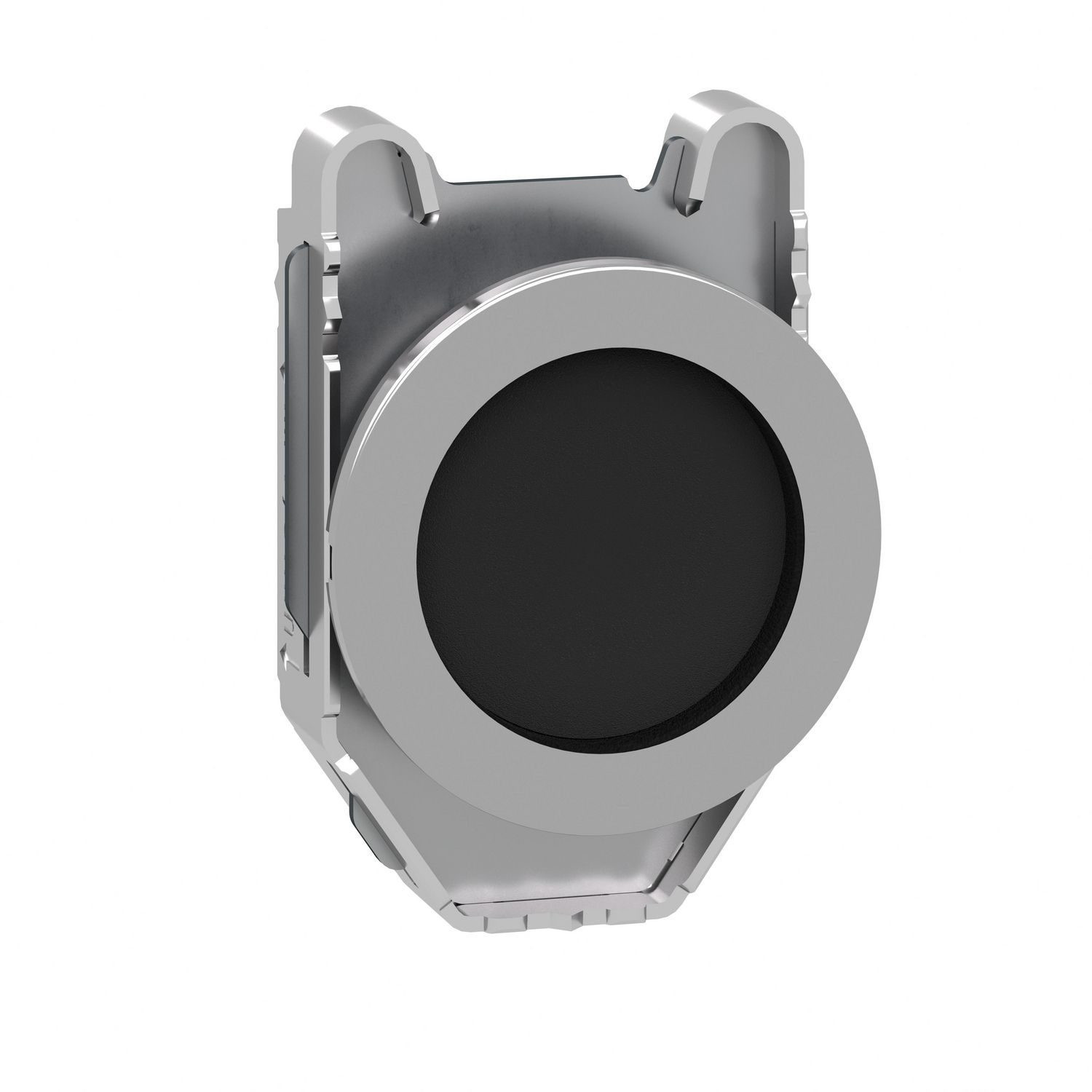 Picture of Head for non illuminated push button, Harmony XB4, flush mounted black pushbutton recessed