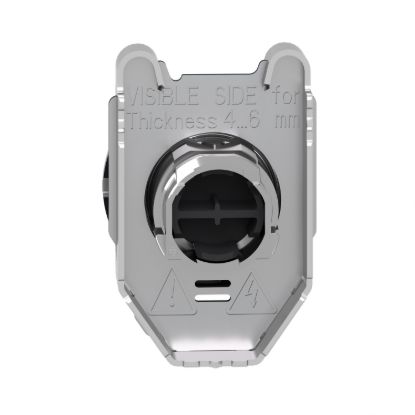 Picture of Head for non illuminated push button, Harmony XB4, flush mounted black pushbutton recessed