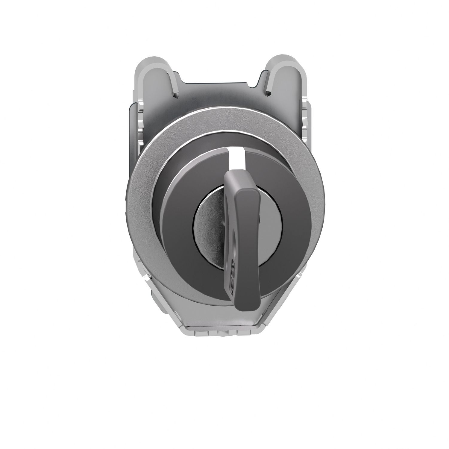 Picture of Head for selector switch, Harmony XB4, flush mounted black 3 position return right to center