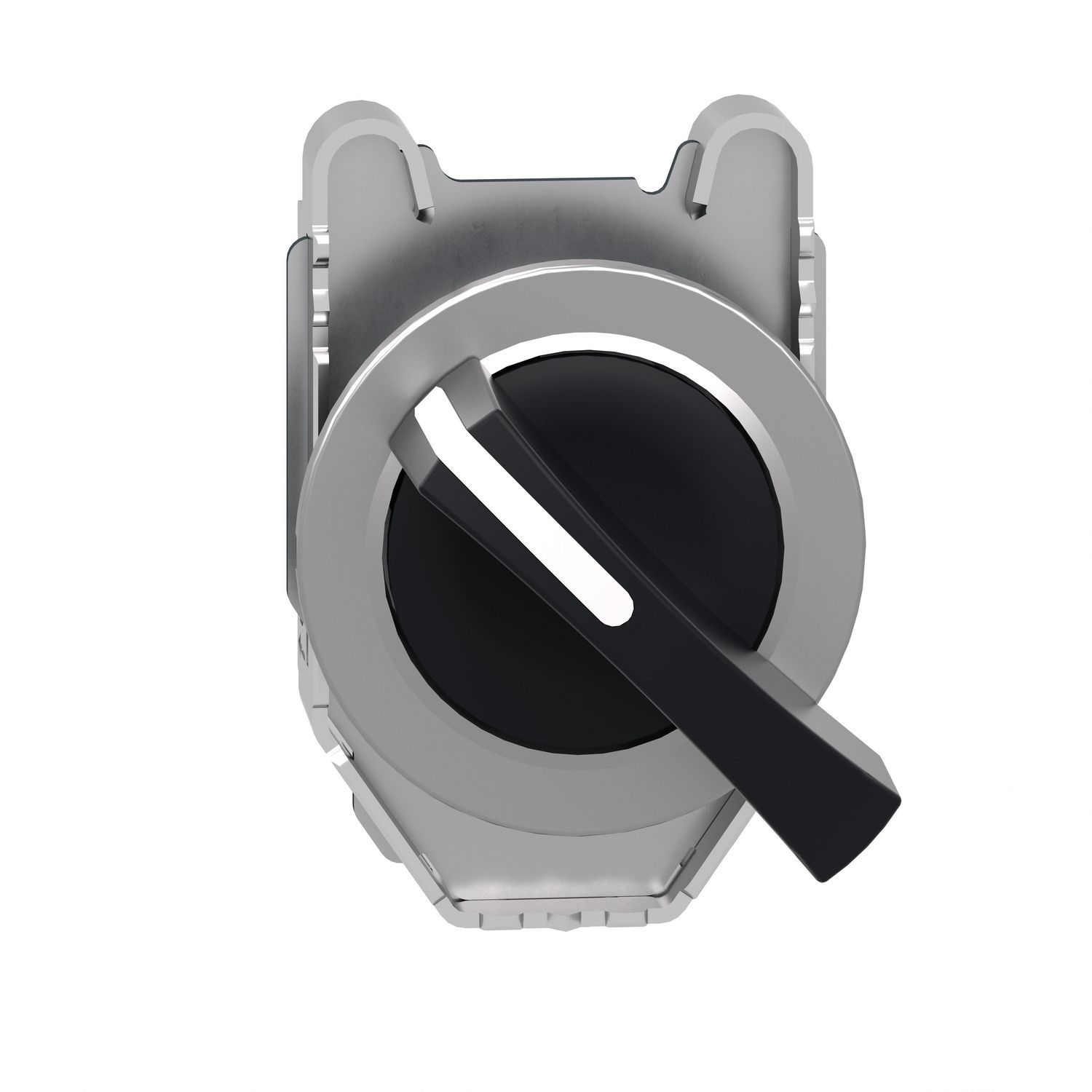 Picture of Head for selector switch, Harmony XB4, flush mounted black long handle 2 position stay put