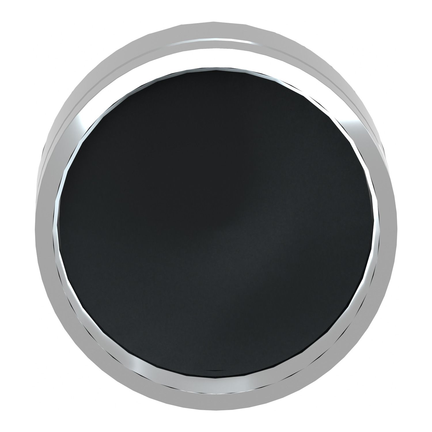 Picture of Head for non illuminated push button, Harmony XB4, metal, recessed, black, 22mm, spring return, unmarked