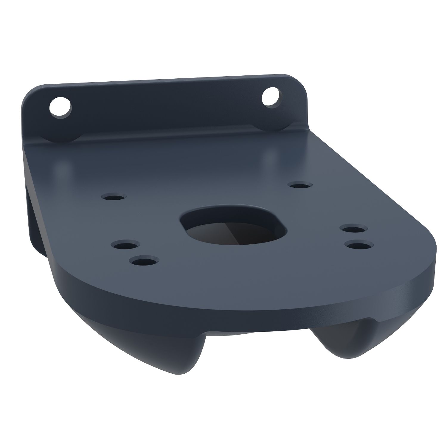 Picture of Fixing plate for use on vertical support for modular tower lights, Harmony XVU, black, 60mm
