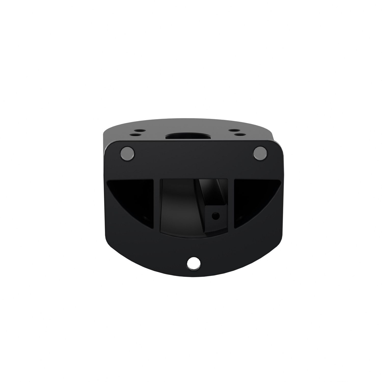Picture of Fixing plate for use on vertical support for modular tower lights, Harmony XVU, black, 60mm