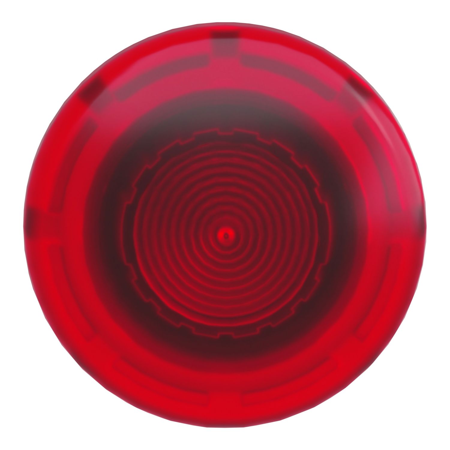 Picture of Head for illuminated emergency switching off push button, Harmony XB4, metal, red mushroom 40mm, 22mm, universal LED, push pull