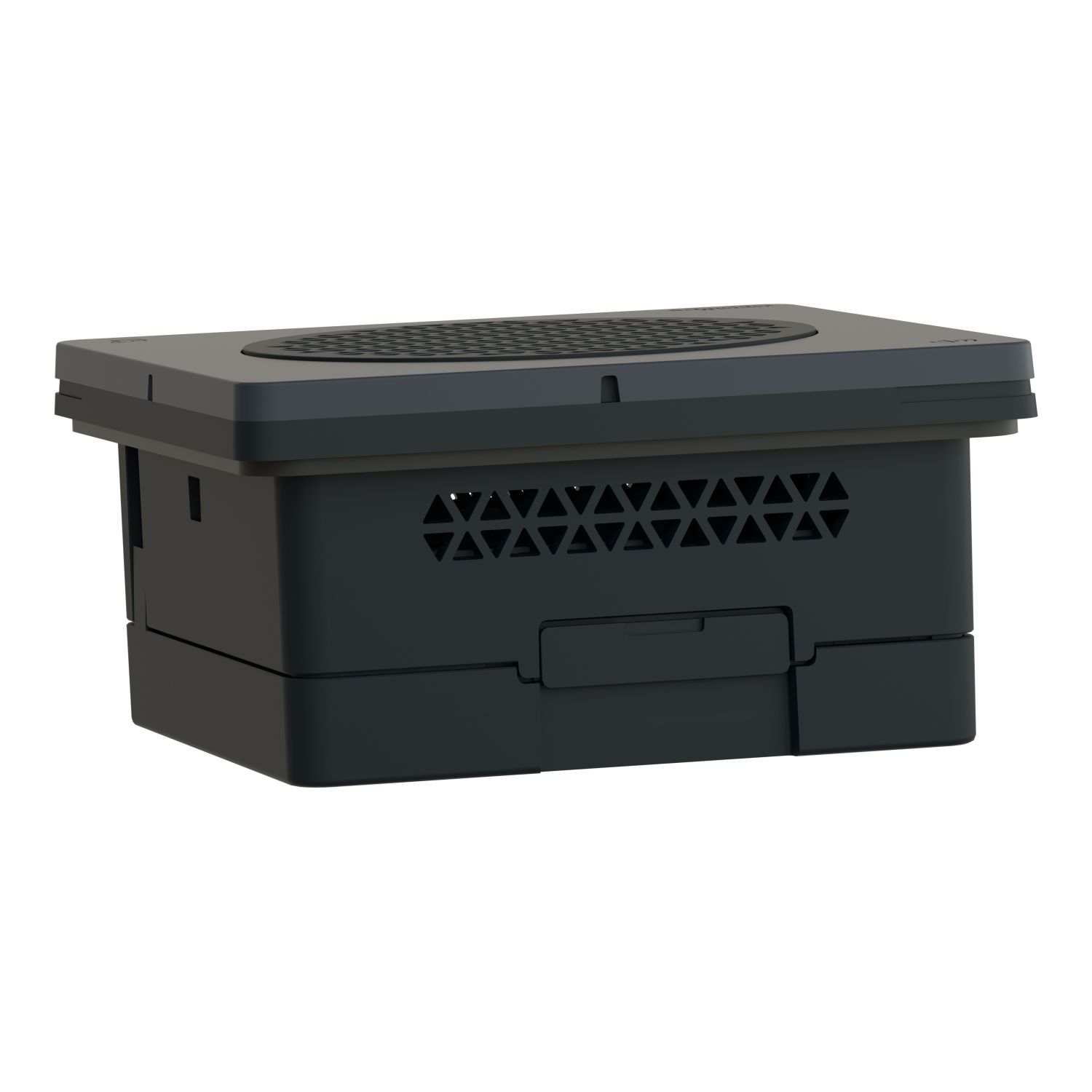 Picture of Editable voice alarms, Harmony XVS, black, mounting 96mm DIN rail, PNP, 12...24V DC