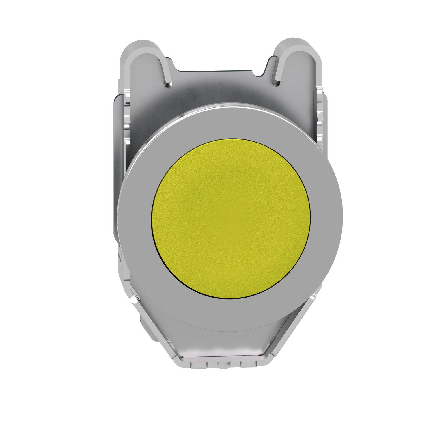 Picture of Head for push button, Harmony XB4, flush mounted yellow flush caps pushbutton push