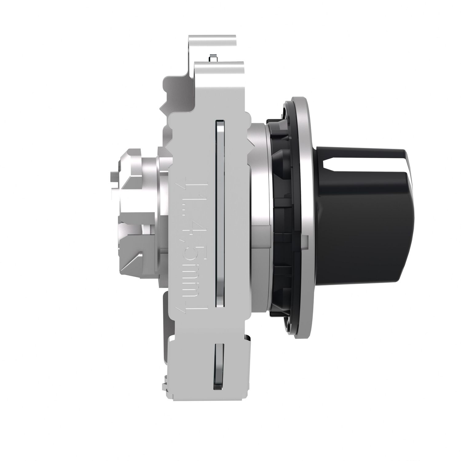 Picture of Head for selector switch, Harmony XB4, flush mounted black 2 position return right to left